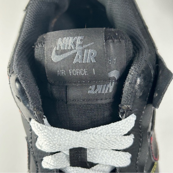 Nike Air Force 1 Shadow Rainbow Pride LGBTQ Black Shoe DJ5998-001; Womens Size 9 - Picture 6 of 16